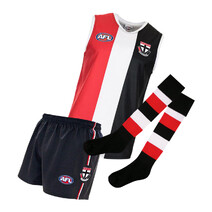 St Kilda Saints AusKick Pack (Guernsey, Short and Socks)