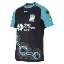 Brisbane Heat BBL NIKE Mens Promo Match Indigenous Jersey