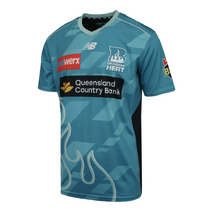 Brisbane Heat 25/26 BBL New Balance Adults Playing Jersey | Teal