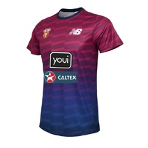 Brisbane Lions AFL NEW BALANCE Mens Training Tee| Maroon