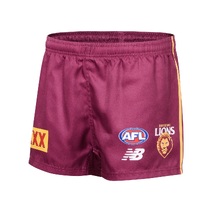 Brisbane Lions 2025 AFL NEW BALANCE Mens Home Replica Shorts