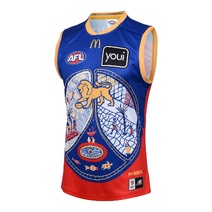 Brisbane Lions NEW BALANCE AFL Mens Indigenous Guernsey