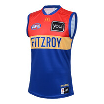Brisbane Lions 2025 AFL NEW BALANCE Mens Fitzroy Training Guernsey