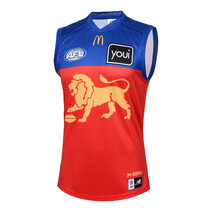 Brisbane Lions 2025 AFL NEW BALANCE Mens Away Guernsey