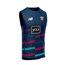 Brisbane Lions 2025 AFL NEW BALANCE Mens Player Training Singlet | NAVY