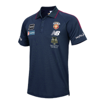 Brisbane Lions 2024 AFL NEW BALANCE Mens Premiership Polo | Navy