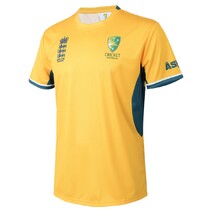 Cricket Australia Ashes 25/26 Gold Sportmesh Tee