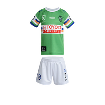 Canberra Raider 2026 NRL UNDER ARMOUR Toddler Home Jersey Set | Green