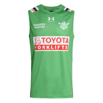Canberra Raider 2026 NRL UNDER ARMOUR Mens Training Singlet | Green