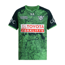 Canberra Raider 2026 NRL UNDER ARMOUR Mens Run Out Tee | Green