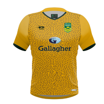 Australian Kangaroos Classic Mens Training Tee Yellow