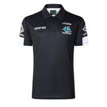 Cronulla Sharks 2026 NRL Mens Media Polo