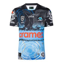 Cronulla Sharks 2025 NRL CLASSSIC Mens Indigenous Jersey
