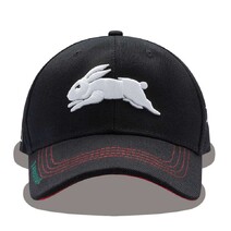 South Sydney Rabbitohs NRL 2025 Media Cap | Black