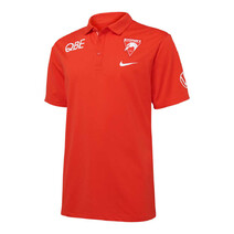 Sydney Swans Nike Mens Performance Polo Red