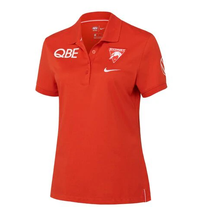 Sydney Swans Nike Womens Performance Polo Red