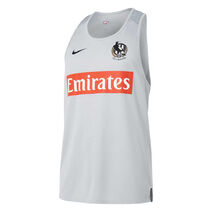 Collingwood Magpies NIKE Mens Training Singlet | Grey