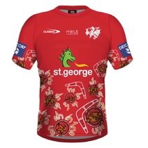 St George Dragons NRL Mens Indigenous Training Tee