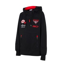 2017 Essendon Kids Squad Hoody - Black/Red