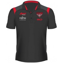 Essendon Bombers ISC AFL Mens Media Polo