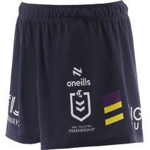 Melbourne Storm 2026 NRL O'Neills Mens Home Playing Shorts | Navy/Purple