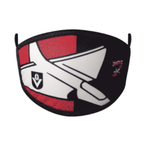 Essendon Bombers AFL Adults Face Mask 2 Pack