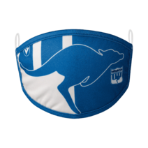 North Melbourne Kangaroos AFL Adults Face Mask 2 Pack