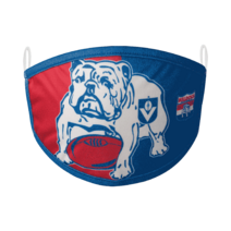 Western Bulldogs AFL Adults Face Mask 2 Pack