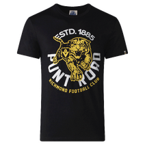 Richmond Tigers AFL W22 Mens Collegiate Tee
