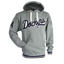 Fremantle Dockers AFL Mens Script Pullover Hood