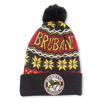 Brisbane Lions AFL Winter Snowflake Beanie