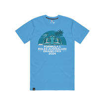 Formula 1 Rolex Australian Grand Prix Mens Tonal Event Tee | Blue
