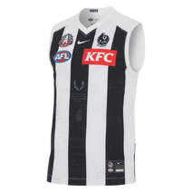 Collingwood Magpies NIKE AFL Mens ANZAC Guernsey | Black/ White