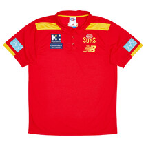 Gold Coast Suns New Balance Mens Media Polo
