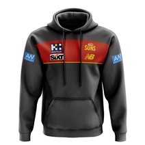 Gold Coast AFL NEW BALANCE Unisex Hoodie | Red/ Grey
