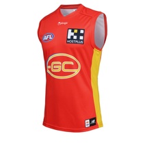 Gold Coast AFL NEW BALANCE Mens Replica Home Guernsey | Red/Gold