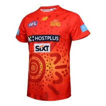 Gold Coast Suns NEW BALANCE AFL Mens Training Tee | Red