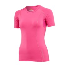 Womens Compression Diadora S/Sleeve Tee Pink or Black