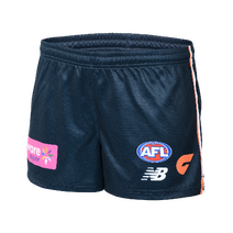 GWS Giants AFL 2025 New Balance Mens Home Shorts