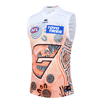 GWS Giants 2025 AFL NEW BALANCE Mens Indigenous Guernsey