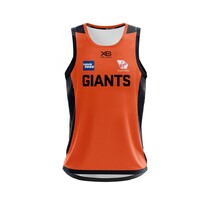 GWS Giants Training Singlet Mens Orange