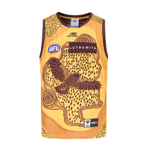 Hawthorn Hawks ISC AFL Mens Indigenous Guernsey | Gold