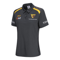 Hawthorn Hawks ISC Womens Media Polo - Carbon