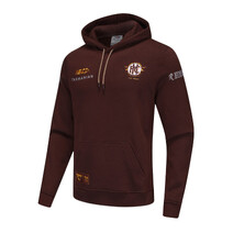 Hawthorn Hawks 2025 AFL ISC Kids Fleece Hoodie Brown | Almond