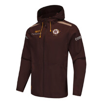 Hawthorn Hawks 2025 AFL ISC Mens Wet Weather Jacket | Brown