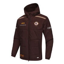 Hawthorn Hawks 2025 AFL ISC Mens Coaches Jacket | Brown