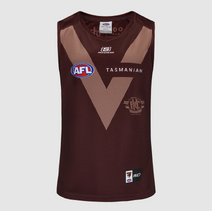 Hawthorn Hawks 2025 AFL ISC Mens Clash Guernsey | Brown/ Almond