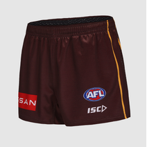 Hawthorn Hawks 2025 AFL ISC Mens Home Player Shorts | Brown Gold