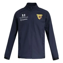 Hawthorn Hawks 2026 AFL UNDER ARMOUR Mens TP Match Jacket | Midnight Navy