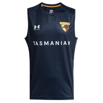 Hawthorn Hawks 2026 UNDER ARMOUR AFL Mens Training Singlet | Midnight Navy